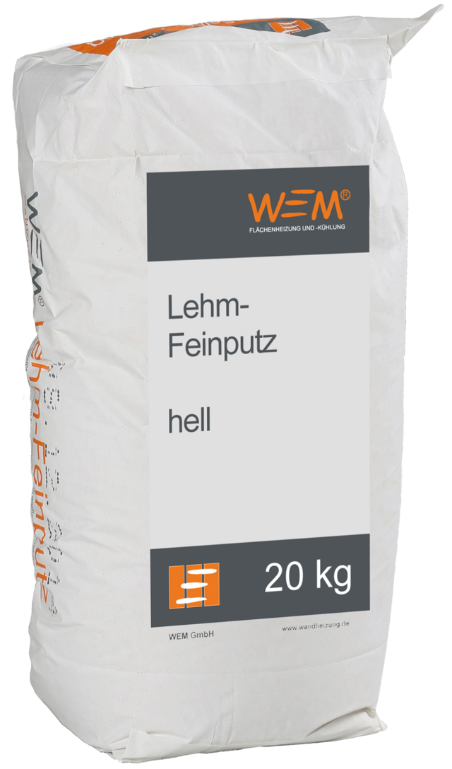 WEM Lehm-Feinputz hell (altweiß)